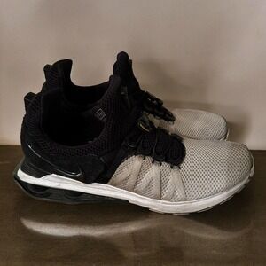 Mens Nike Shox‎ Gravity Blck White Athletic Running Shoes Sneakers Size 11.5